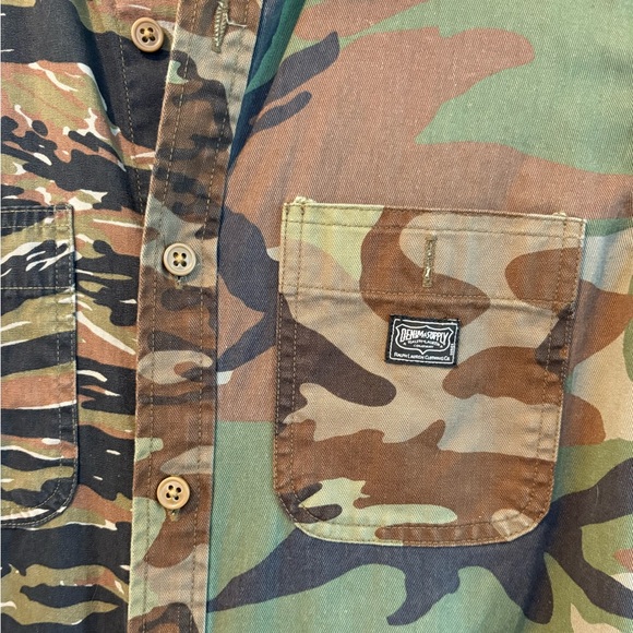 Denim & Supply Ralph Lauren Camouflage Button Down Shirt Jacket - Picture 2 of 5